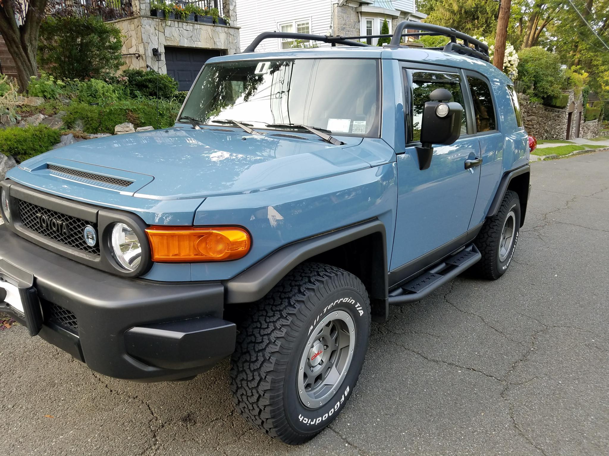 fj cruiser step bars